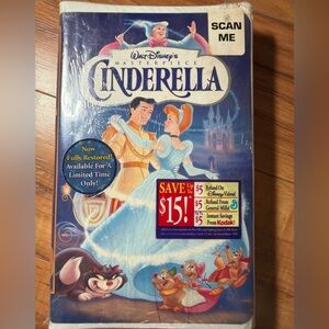 Walt Disney's Cinderella VHS